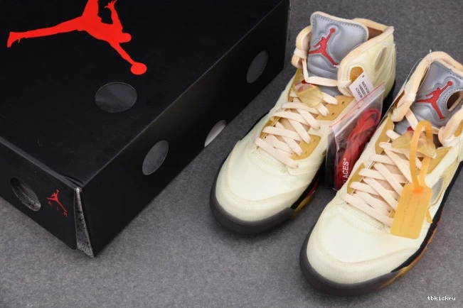 Rep TBkick 5 Sail DH8565-100 Retro Jordan OFF-WHITE 0721